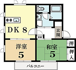 ウエストサイドタウンD棟 1階