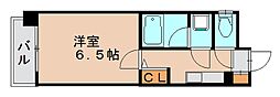 アルガ・マリーナ 1Kの間取図画像