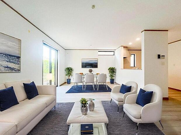 本画像はCGで作成しており、実際に現地に家具は置かれておりません。また、価格に家具は含まれておりません。