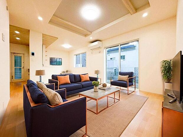 本画像はCGで作成しており、実際に現地に家具は置かれておりません。また、価格に家具は含まれておりません。 