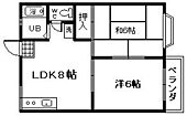 岸和田市下松町2丁目 2階建 築31年のイメージ