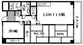 岸和田市中井町３丁目 7階建 築28年のイメージ