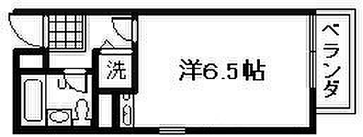 大阪府岸和田市西之内町(賃貸マンション1K・2階・19.25㎡)の写真 その2