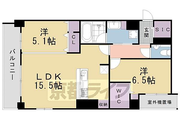 同じ建物の物件間取り写真 - ID:226061420408