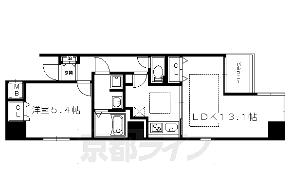 同じ建物の物件間取り写真 - ID:226063595230