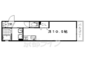 京都市中京区壬生淵田町 2階建 築10年のイメージ