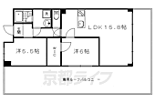 京都市上京区智恵光院通一条下る新白水丸町 6階建 築44年のイメージ