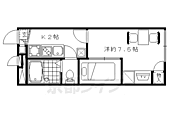 京都市右京区太秦蜂岡町 2階建 築15年のイメージ