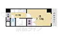 フォレスト七条4階4.9万円
