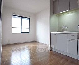 阪急京都本線 西京極駅 徒歩13分の賃貸アパート 1階2DKのリビング/ダイニング