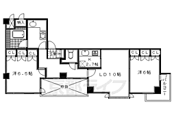 ヴェルビュ二条城東 3階