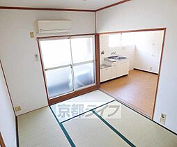 京都地下鉄東西線 太秦天神川駅 徒歩9分の賃貸アパート 1階1DKのリビング/ダイニング