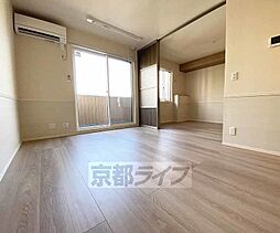 阪急京都本線 西京極駅 徒歩14分の賃貸アパート 1階1LDKのリビング/ダイニング