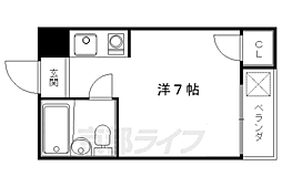 リッチモンド ワンルームの間取図画像