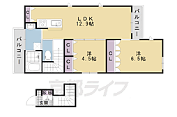 ヘーベルメゾン長岡京 2階/201