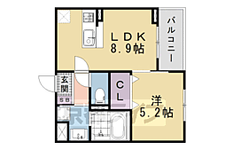 ソレイユ八条春日 1階/102