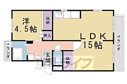 淀団地第二住宅 4階/413