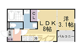 KRAM椥辻 2階/201