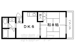 サンライズ紫野 2階