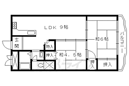 M.リクエスト 2LDKの間取図画像