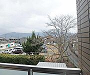 バルコニーからの写真です