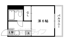 京福電気鉄道北野線 北野白梅町駅 徒歩12分 4階/-
