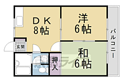 ハイツ滝川 2階/202