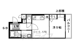 カーサ鞍馬口 1階/102