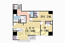 サンメゾン京都堺町通ザ・テラス 2階