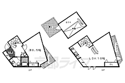 PARK HILLS OYAKE 2階