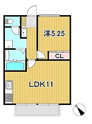 CASAWIN2 1LDKの間取図画像