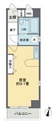 CASAGRAN東向島 ワンルームの間取図画像