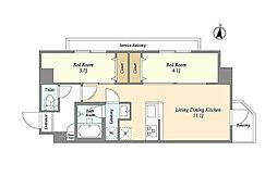 アルファコート梅島 3階