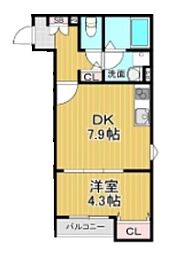 La-Crea　LKS 3階/-