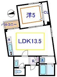 クレールII 3階