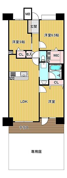 希望があれば間取り変更します。