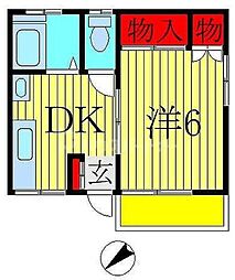 間取図画像 1DK