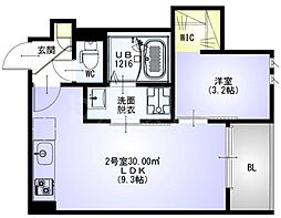 REGALEST NEXTERA 1LDKの間取図画像
