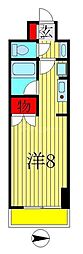 高野山第一ビル 1Kの間取図画像