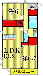 リラフォート豊四季 2階/201