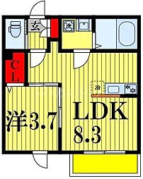 （仮称）グランアークスおおたかの森 1階/102