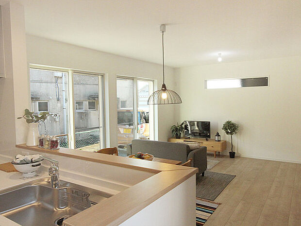 ［施工例］キッチンからの景色