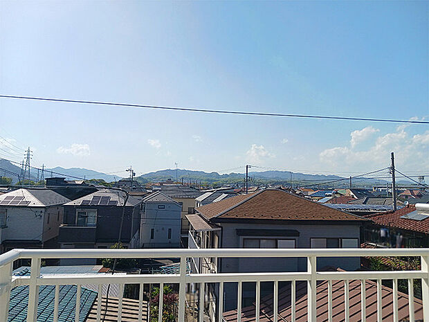 ［ルーフバルコニーからの景色］