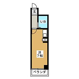 間取図画像 ワンルーム