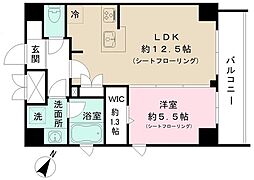 St.Luke’s浜田山 4階1LDKの間取り