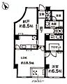 カステーオ目黒原町1階25.5万円
