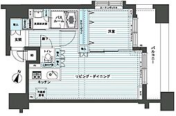 フェニックス代田橋 1LDKの間取図画像