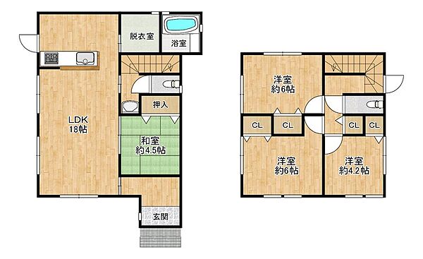 間取り：328000673571