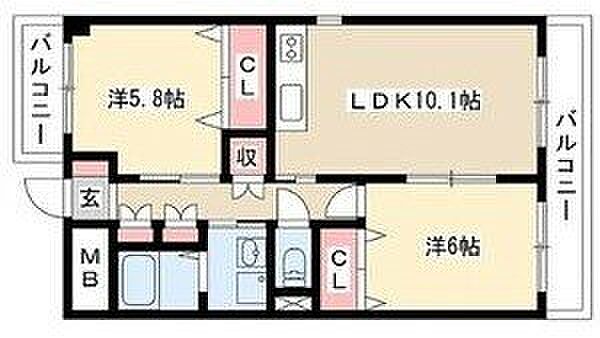 同じ建物の物件間取り写真 - ID:223031254275