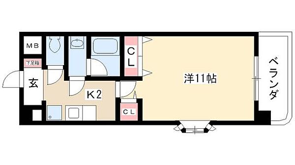 同じ建物の物件間取り写真 - ID:223032396193